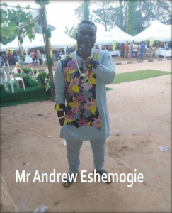 Mr Andrew Eshemogie
