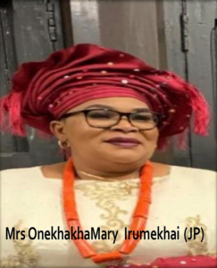 Mrs Mary Irumekhai (JP)